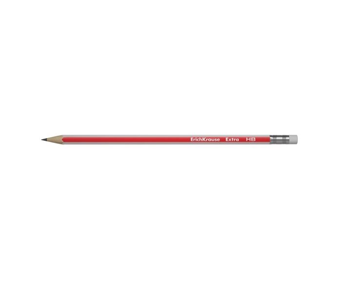 Μολύβι Τριγωνικό Erichkrause Extra Με Γόμα HB 2.2mm 43574