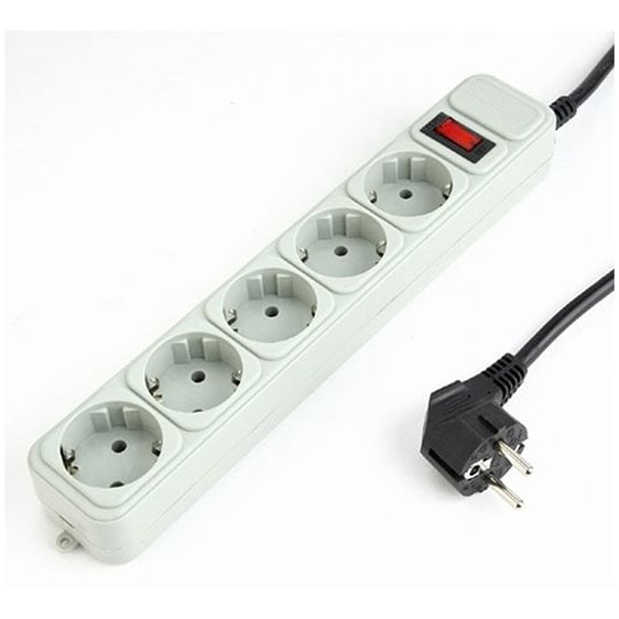 GEMBIRD SURGE PROTECTOR 5 SOCKETS 3M