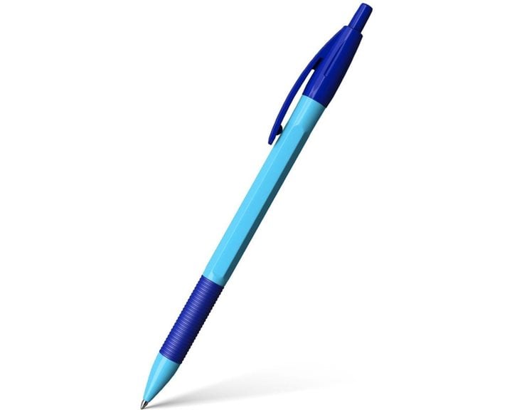 Στυλό Ballpoint ErichKrause R-301 Neon Matic & Grip 0.7 (Μπλε) 46770