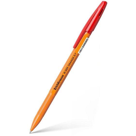 Στυλό ErichKrause R-301 Orange Stick 0.7 Κόκκινο 43196