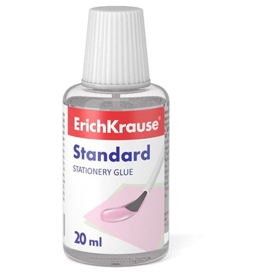 Κόλλα Ρευστή ErichKrause Standard (Με Πινελάκι) 20 ml 48706