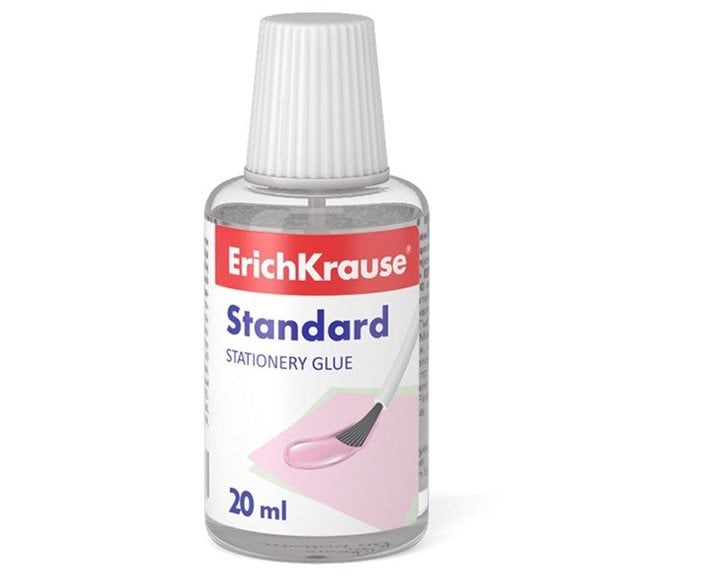 Κόλλα Ρευστή ErichKrause Standard (Με Πινελάκι) 20 ml 48706