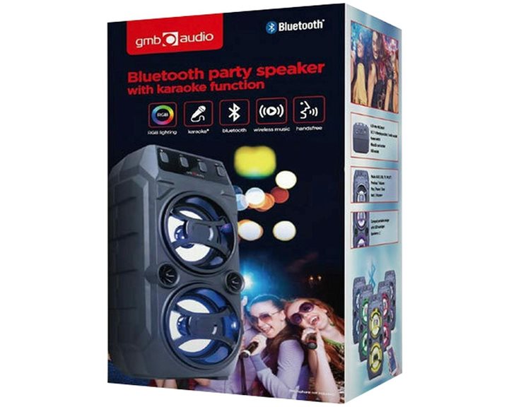 GEMBIRD BLUETOOTH PARTY SPEAKER WITH KARAOKE FUNCTION