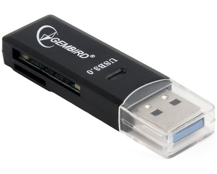 GEMBIRD COMPACT USB 3.0 SD CARD READER WITH BLISTER