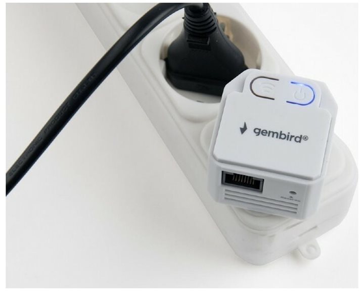 GEMBIRD WIFI REPEATER 300MBPS WHITE WNP-RP300-03