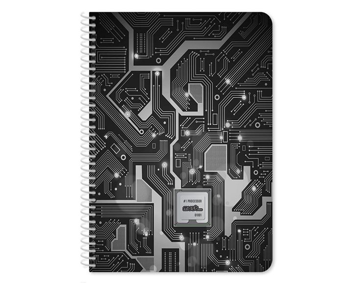 Τετράδιο Σπιράλ CPU Must 17x25 5 Θεμάτων 150φ.