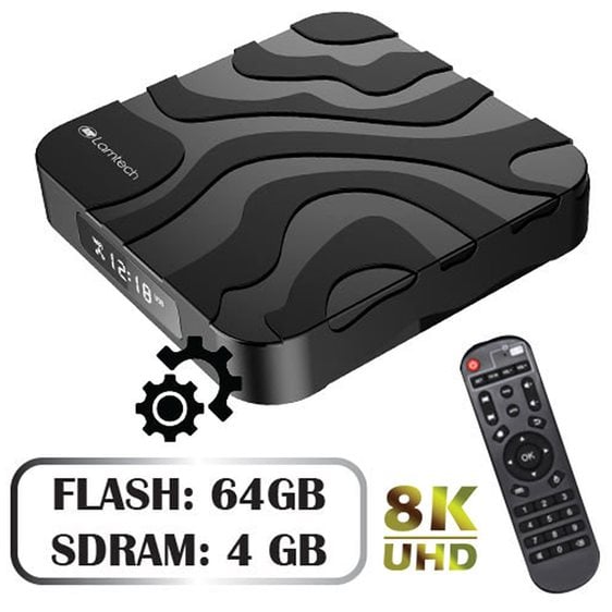 Lamtech Android 12.0 TV Box 8K 4GB/64G