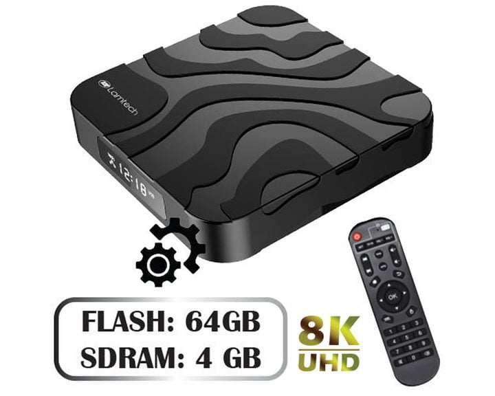 Lamtech Android 12.0 TV Box 8K 4GB/64G