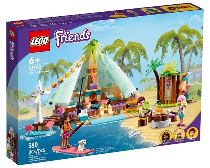 LEGO Friends Κάμπινγκ Στην Παραλία Με Χλιδή