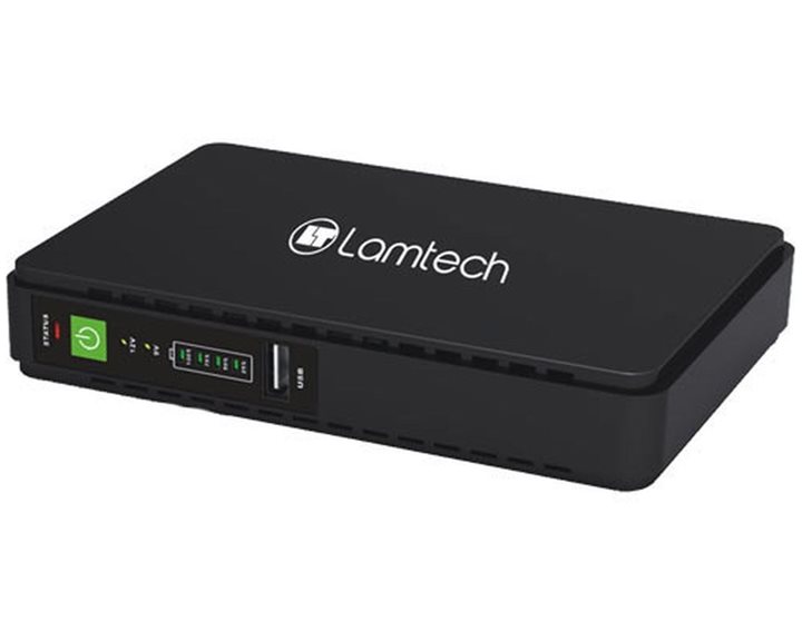 LAMTECH MINI DC UPS 30W 2.0A 9V/12V OUTPUT