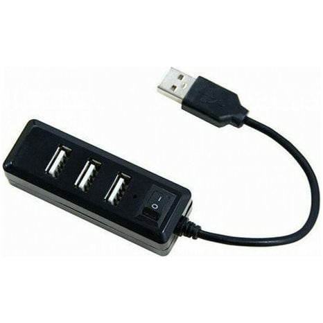 LAMTECH 4-PORT USB HUB BLACK