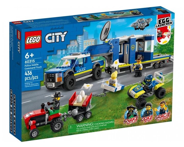 Lego City Φορτηγό Αστυνομικής Κινητής Επιχειρησιακής Μονάδας