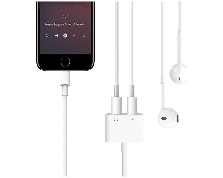 LAMTECH DUAL LIGHTNING ADAPTER 4 IN 1 2A