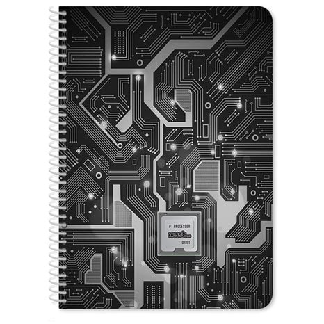 Τετράδιο Σπιράλ CPU Must Α4 5 Θεμάτων 150 Φ.
