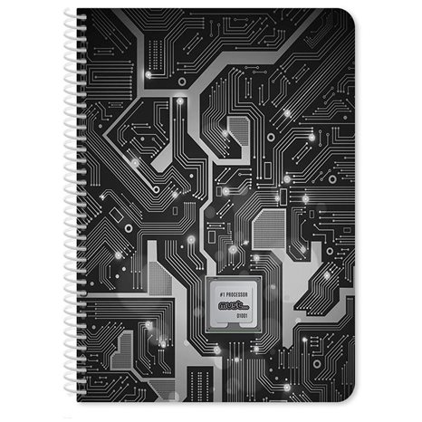 Τετράδιο Σπιράλ CPU Must Α4 4 Θεμάτων 120φ.