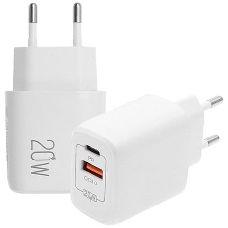 Lamtech Charger USB Qc3.0/Type-C 20W
