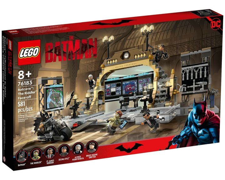 LEGO  Dc Comics Super Heroes Σπηλιά Του Μπάτμαν: Αναμέτρηση Με Τον Riddler 76183