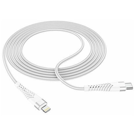 Lamtech HQ Unbreakable Cable Type-C To Lightning White 2m