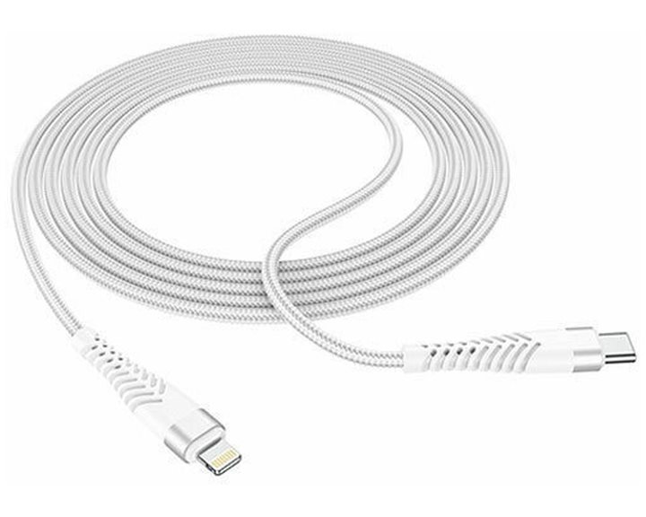 Lamtech HQ Unbreakable Cable Type-C To Lightning White 2m