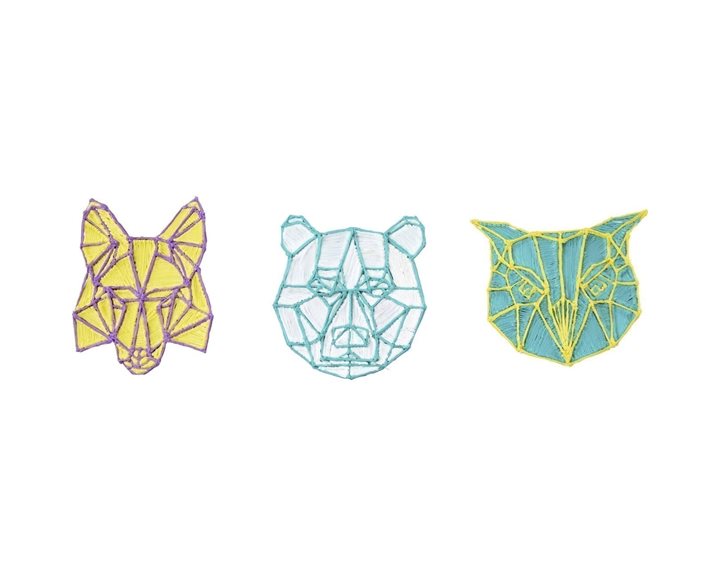 3Doodler PLA Mix Tie Dye 75 Τεμ.