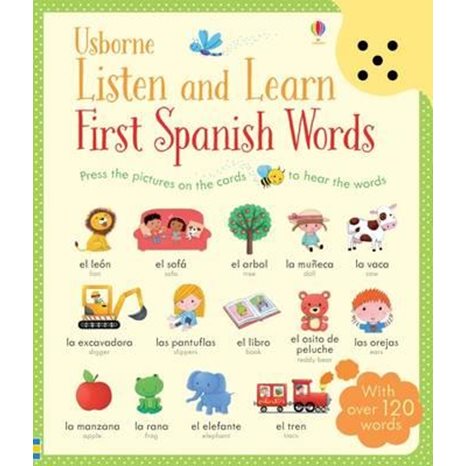 USBORNE: LISTEN AND LEARN FIRST WORDS IN SPANISH PB