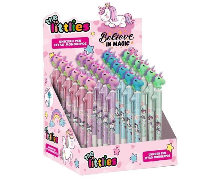 Στυλό με Spin Μονόκερος The Littlies 646879