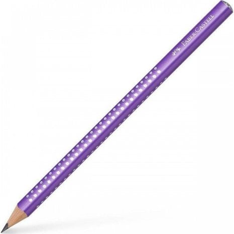 Μολύβι Faber - Castell Jumbo Sparkle Lila 111604