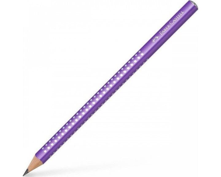 Μολύβι Faber - Castell Jumbo Sparkle Lila 111604