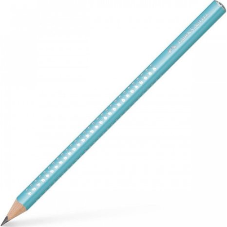 Μολύβι Faber - Castell Jumbo Sparkle Turquoise 111605