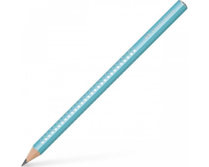 Μολύβι Faber - Castell Jumbo Sparkle Turquoise 111605