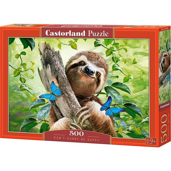 Πάζλ Castorland 500τεμ Don't Hurry, Be Happy B-53223