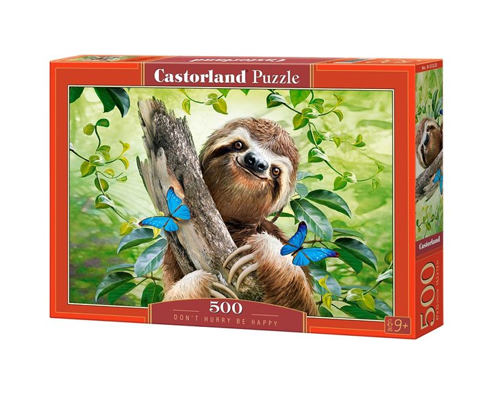 Πάζλ Castorland 500τεμ Don't Hurry, Be Happy B-53223