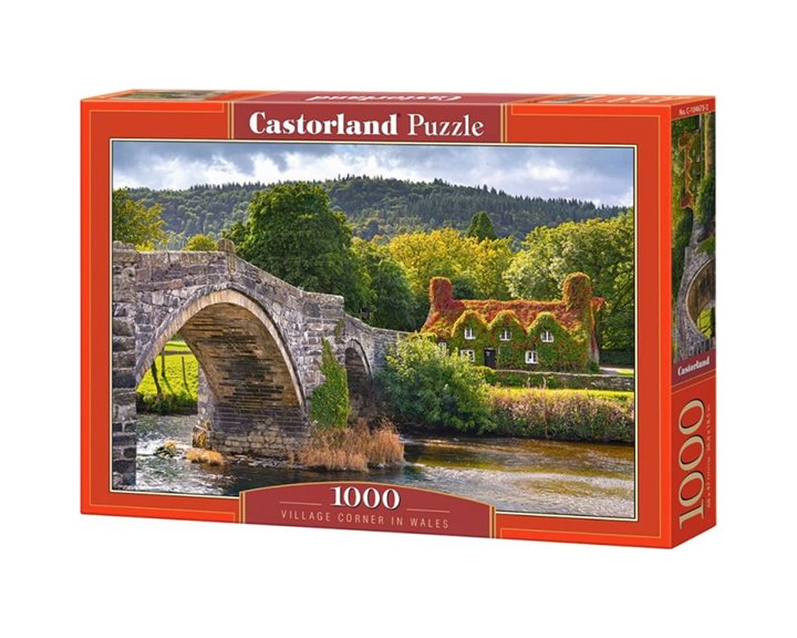Παζλ Castorland 1000τμχ. Village Corner in Whales C-104673-2