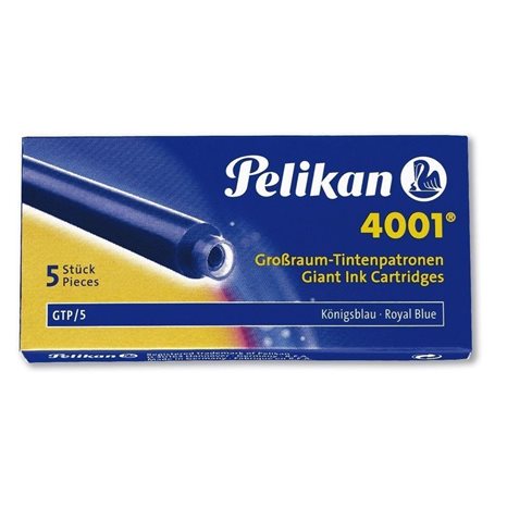 Μελάνι Πέννας Pelikan 5Τεμ. 4001 Μπλε