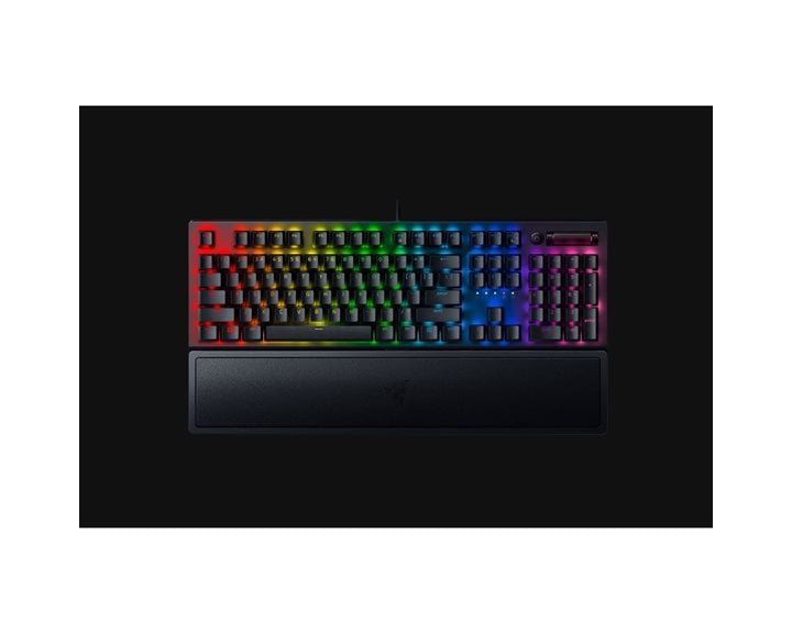 Razer BLACKWIDOW V3 - Mechanical Keyboard (Green Switch) - Wrist Rest - GR Layout