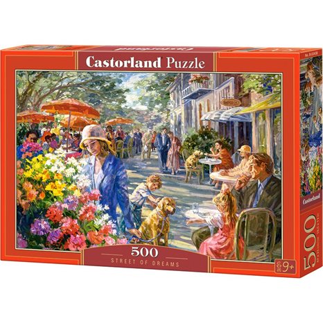 Πάζλ Castorland 500τεμ Street Of Dreams B-53438