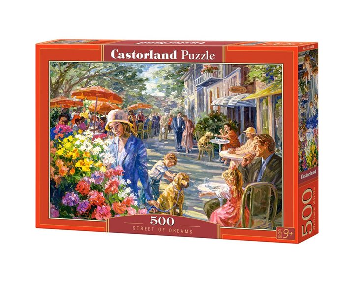 Πάζλ Castorland 500τεμ Street Of Dreams B-53438