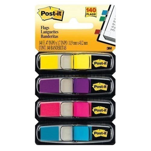 Σελιδοδείκτης PostIt 3M 683-4AB Σετ 4 Χρωμάτων