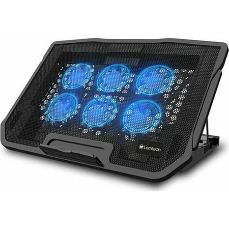 Lamtech Laptop Cooling Flexi Stand 6 Fans