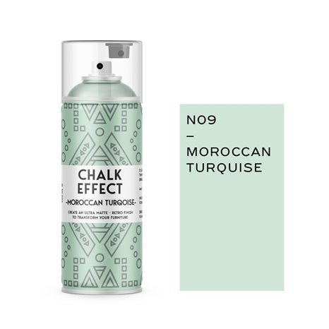 Χρώμα Κιμωλίας CL Spray Moroccan Turquoise No9 400ml