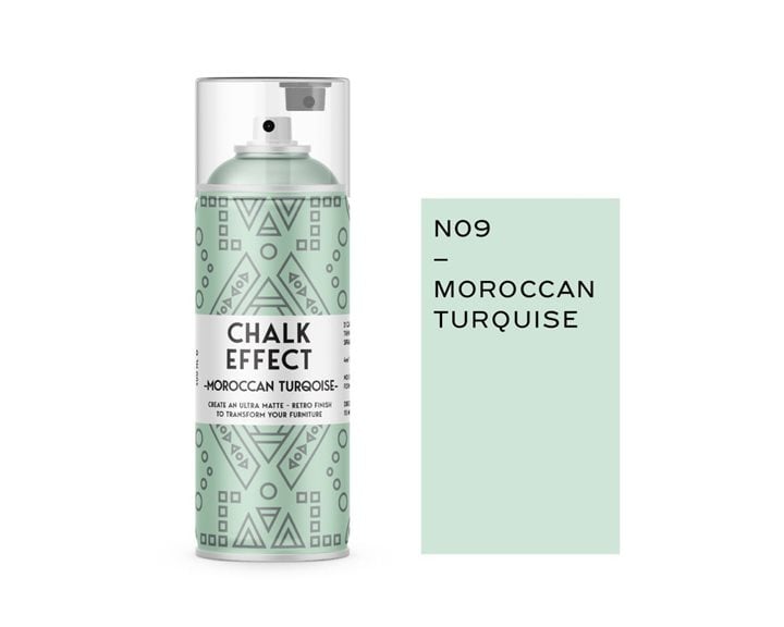 Χρώμα Κιμωλίας CL Spray Moroccan Turquoise No9 400ml