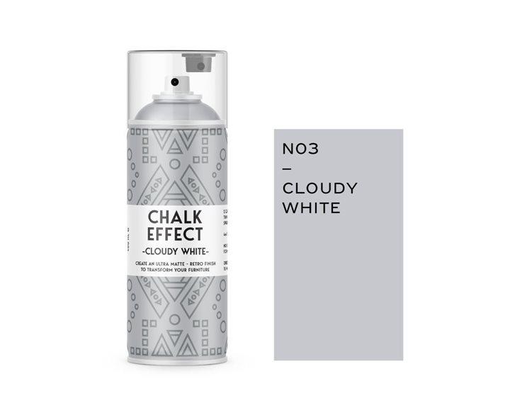 Χρώμα Κιμωλίας CL Spray Cloudy White No3 400ml