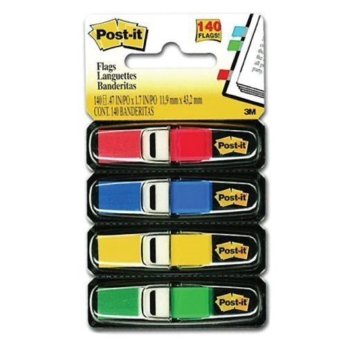 ΣΕΛΙΔΟΔΕΙΚΤΗΣ POSTIT 3M 683-4 ΣΕΤ 4 ΧΡΩΜΑΤΩΝ