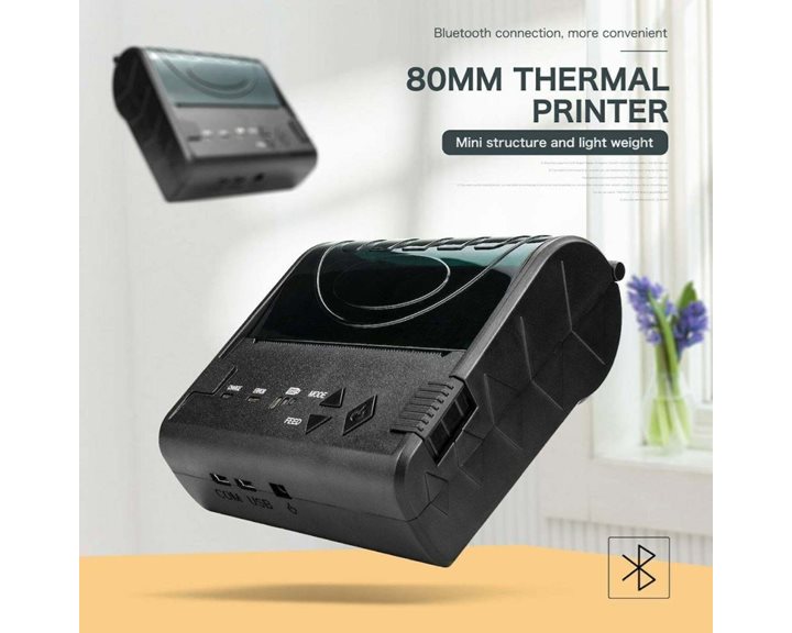 NETUM WIRELESS BLUETOOTH THERMAL RECEIPT PRINTER PORTABLE 80mm BILL PRINTER