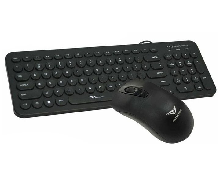 ALCATROZ WIRED MOUSE AND KEYBOARD JELLYBEAN U2000 BLACK