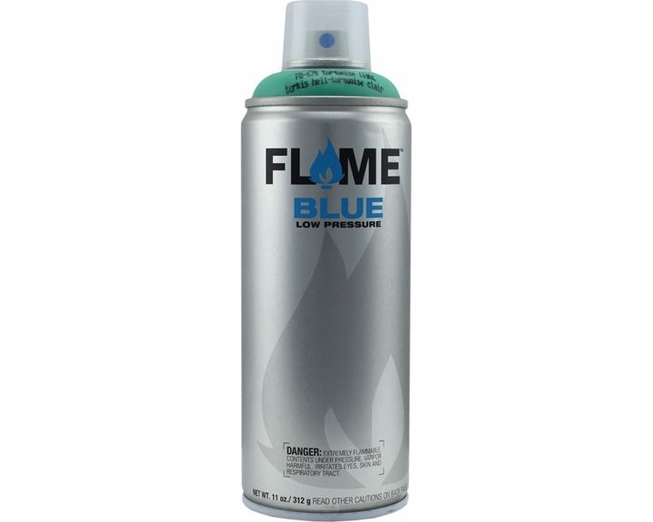 Χρώμα Ακρυλικό Graffity Flame Blue 400ml FB670 Turquoise Light 13:1
