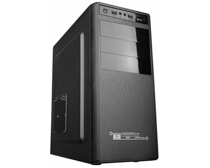 ALCATROZ PC CASE FUTURA BLACK 3000 WITH PSU 450W