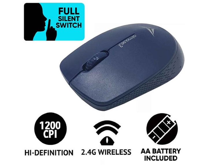 Alcatroz Silent Wireless 2.4G Airmouse 3 Blue