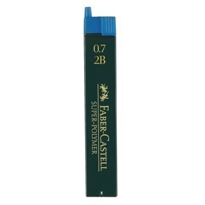 Μύτες Faber-Castell 0.7mm 12τμχ. 2B 120702