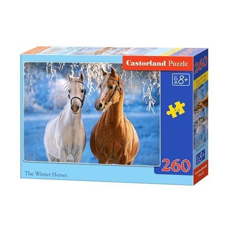 Παζλ Castorland 260τεμ.The Winter Horses 32x23cm B-27378-1